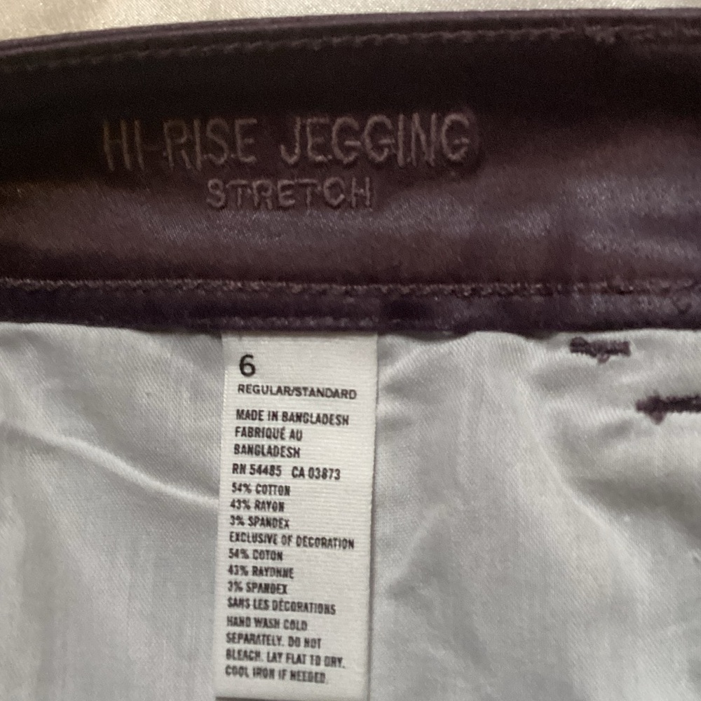 American Eagle Outfitters Deep Purple Pants - Picture 5 of 6